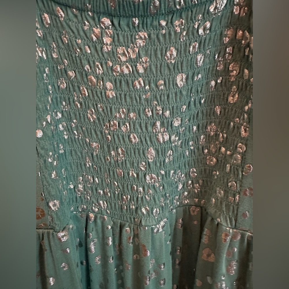 Leopard print, long maxi sundress - Picture 6 of 7